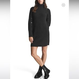 Reiss Maggie Long Sleeve Turtleneck Sweater Dress - NWT